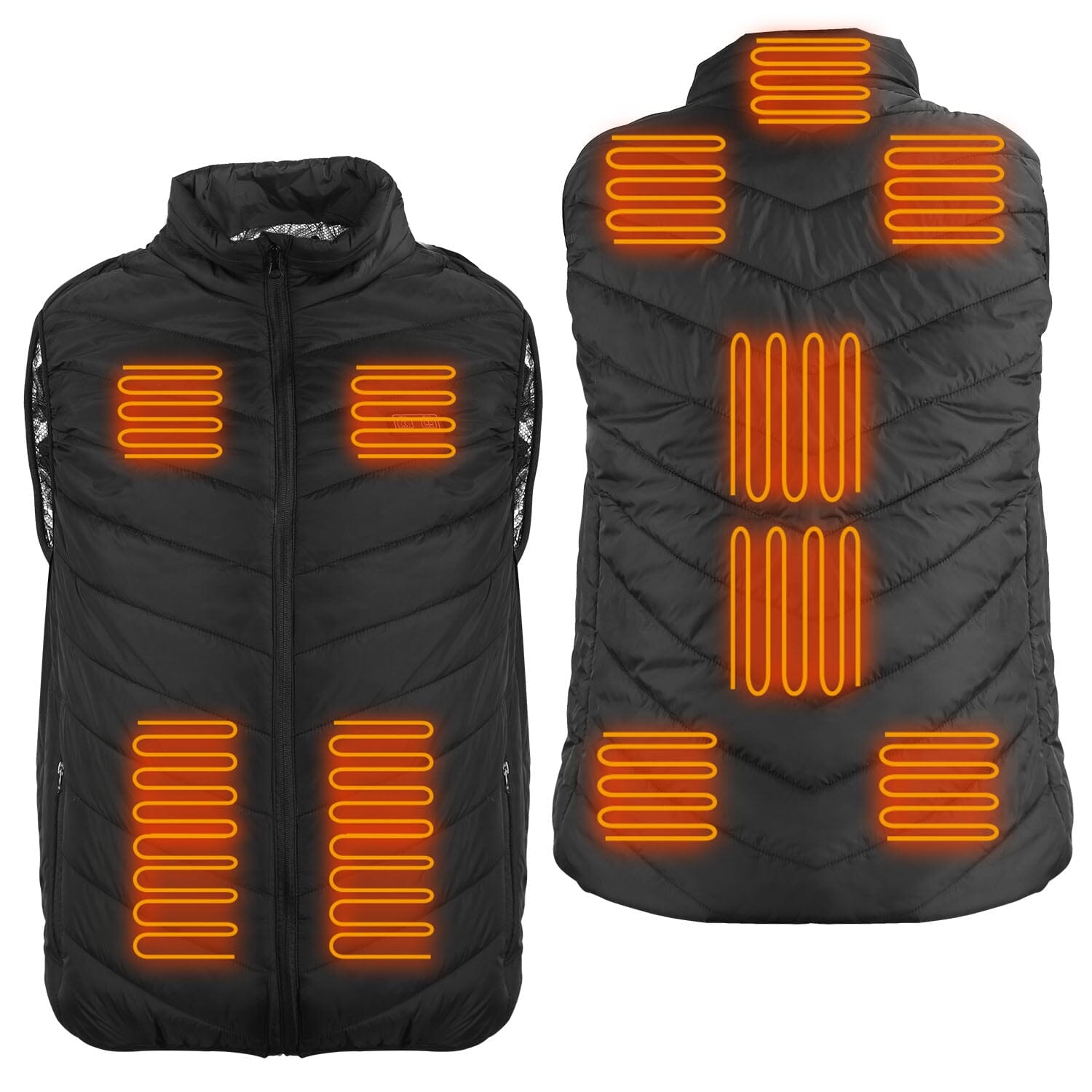 Heated Vest Electric USB Jacket with 3 Temperature Levels Sports & Outdoors - DailySale