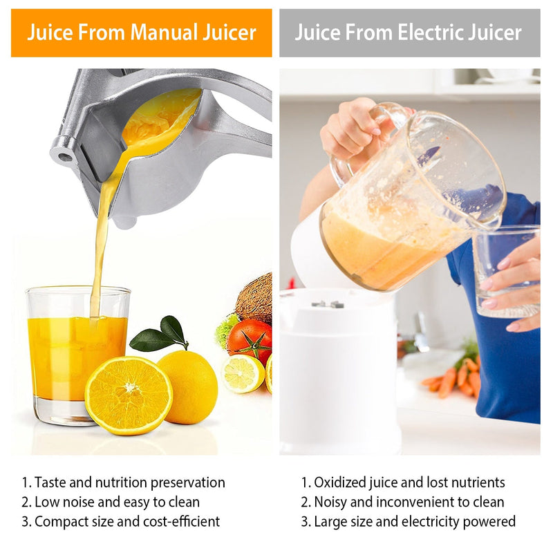 Heavy Duty Manual Fruit Juice Extractor Kitchen Appliances - DailySale