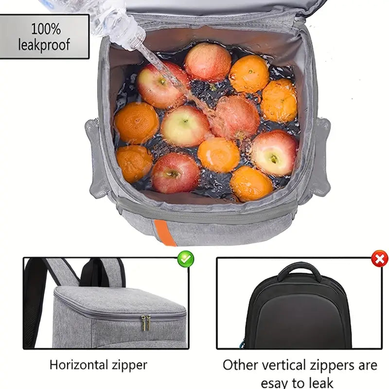 Heavy Duty Oxford Fabric Cooler Backpack Bags & Travel - DailySale