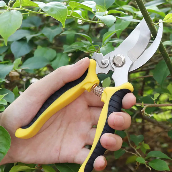 Heavy Duty Pruning Shears with Rust Proof Stainless Steel Blades Handheld Gardening Tools Garden & Patio - DailySale