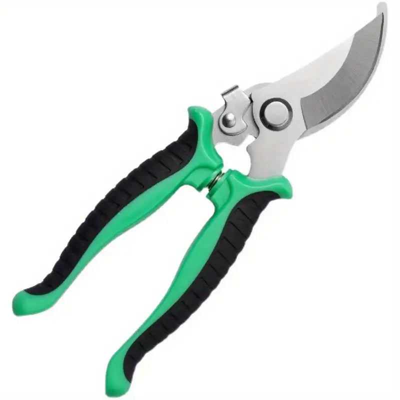 Heavy Duty Pruning Shears with Rust Proof Stainless Steel Blades Handheld Gardening Tools Garden & Patio Green - DailySale