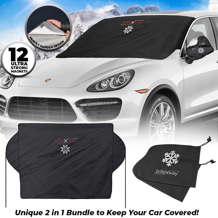 Key features of Heavy Duty Windshield and Wiper Cover Snow and Ice Protector