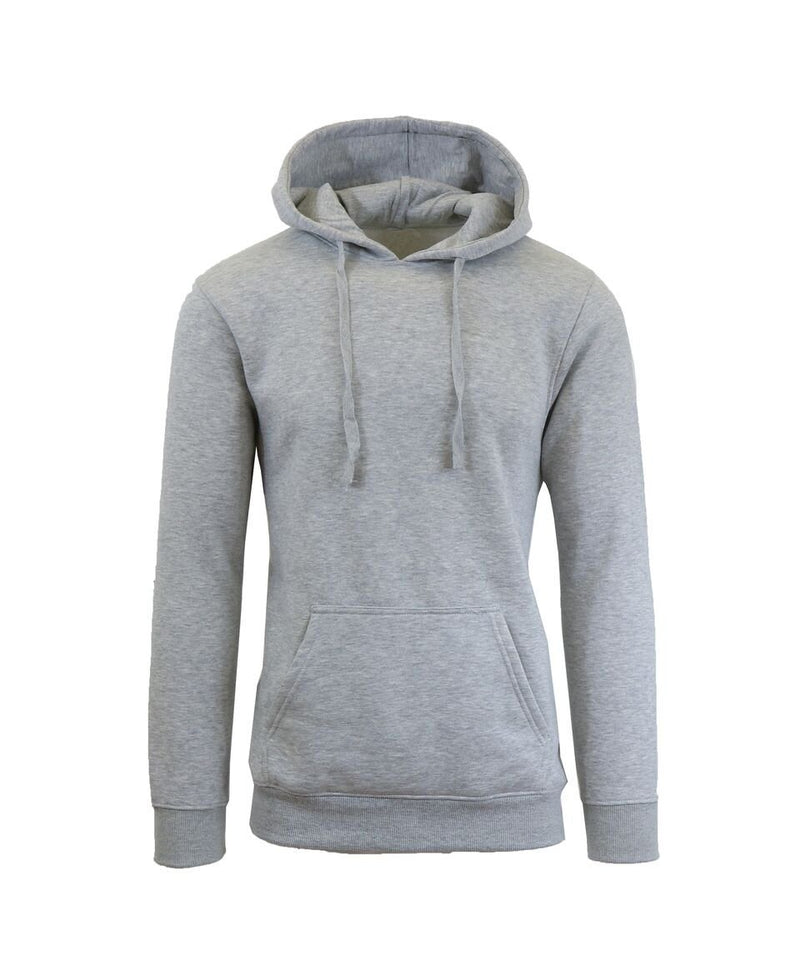 Heavy Fleece Lined Zippered or Pullover Hoodie - Size XXXL Men's Apparel Heather Gray Pullover - DailySale