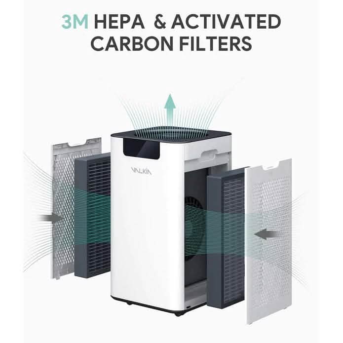 HEPA Large Room Air Purifier 1056 Sq. Ft. Wellness - DailySale