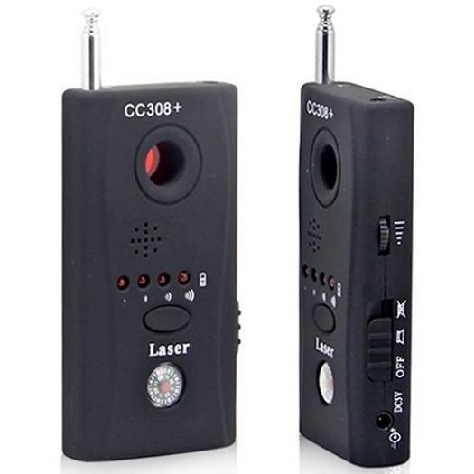 Hidden Camera GSM Audio Bug Detector Anti Spy Finder GPS Signal Lens RF Tracker Cameras & Drones - DailySale