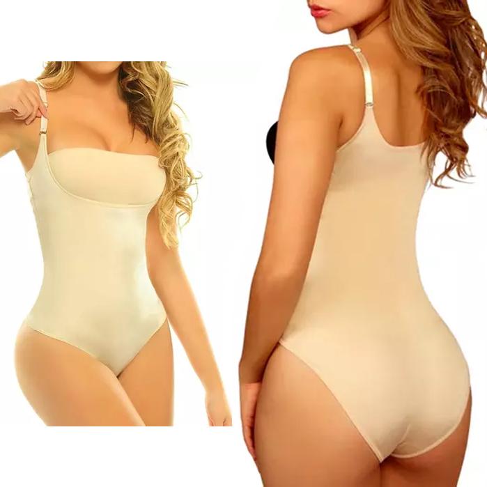 High Compression Shaper Bodysuit Women's Clothing Bikini Nude S/M - DailySale