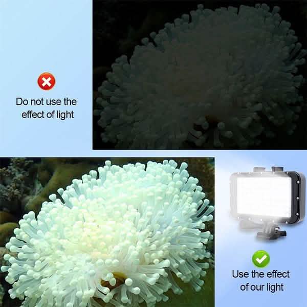High Power Dimmable Waterproof LED Video Light Cameras & Drones - DailySale