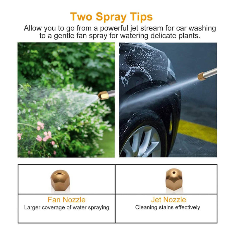 High Pressure Water Wash Jet Fan Garden & Patio - DailySale