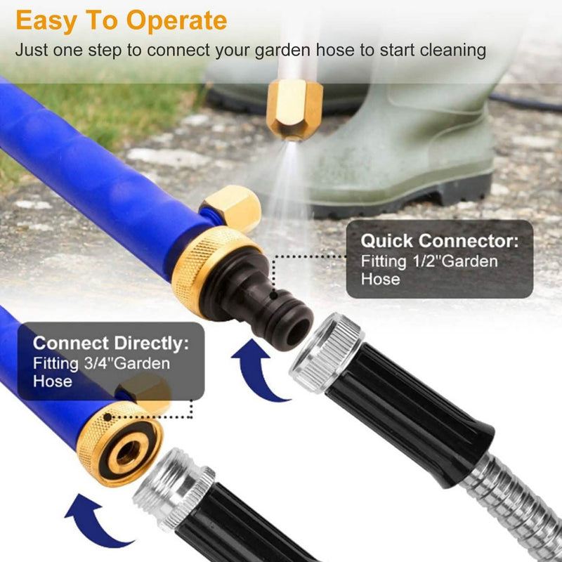 High Pressure Water Wash Jet Fan Garden & Patio - DailySale