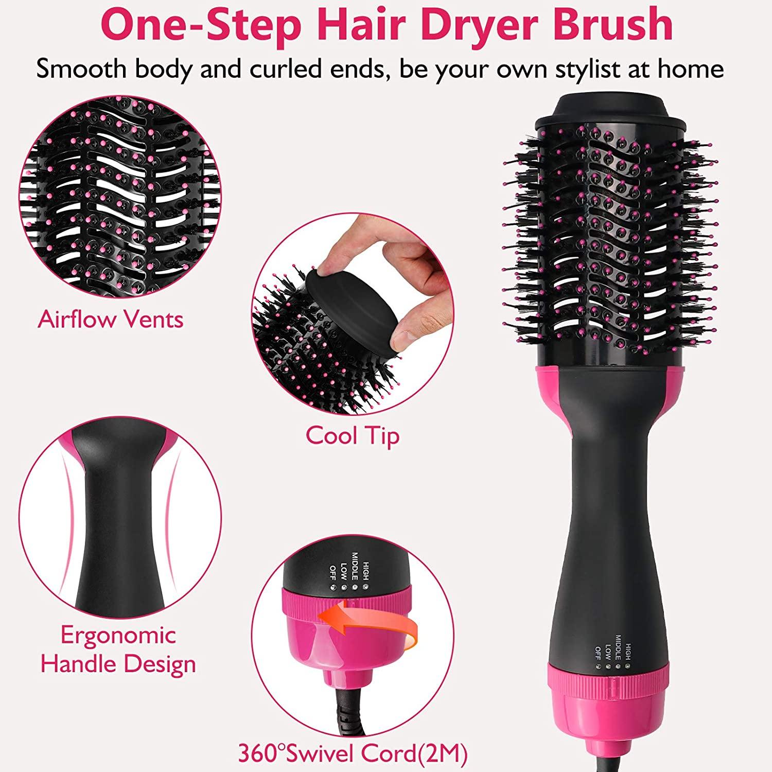 HIPPIH Hot Air Brush Styler and Dryer Beauty & Personal Care - DailySale