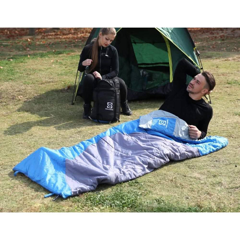 HOLLEGEND Sleeping Bag - Envelope Lightweight Portable Sports & Outdoors - DailySale