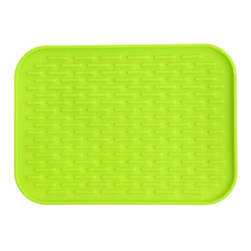 Home Anti-Hot Silicone Mat Kitchen & Dining Green - DailySale