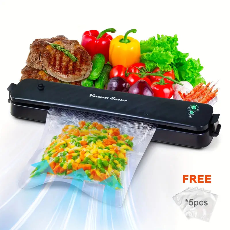 Home Automatic Food Sealer System-Dual Mode (Sealed & Vacuum) Kitchen Tools & Gadgets - DailySale