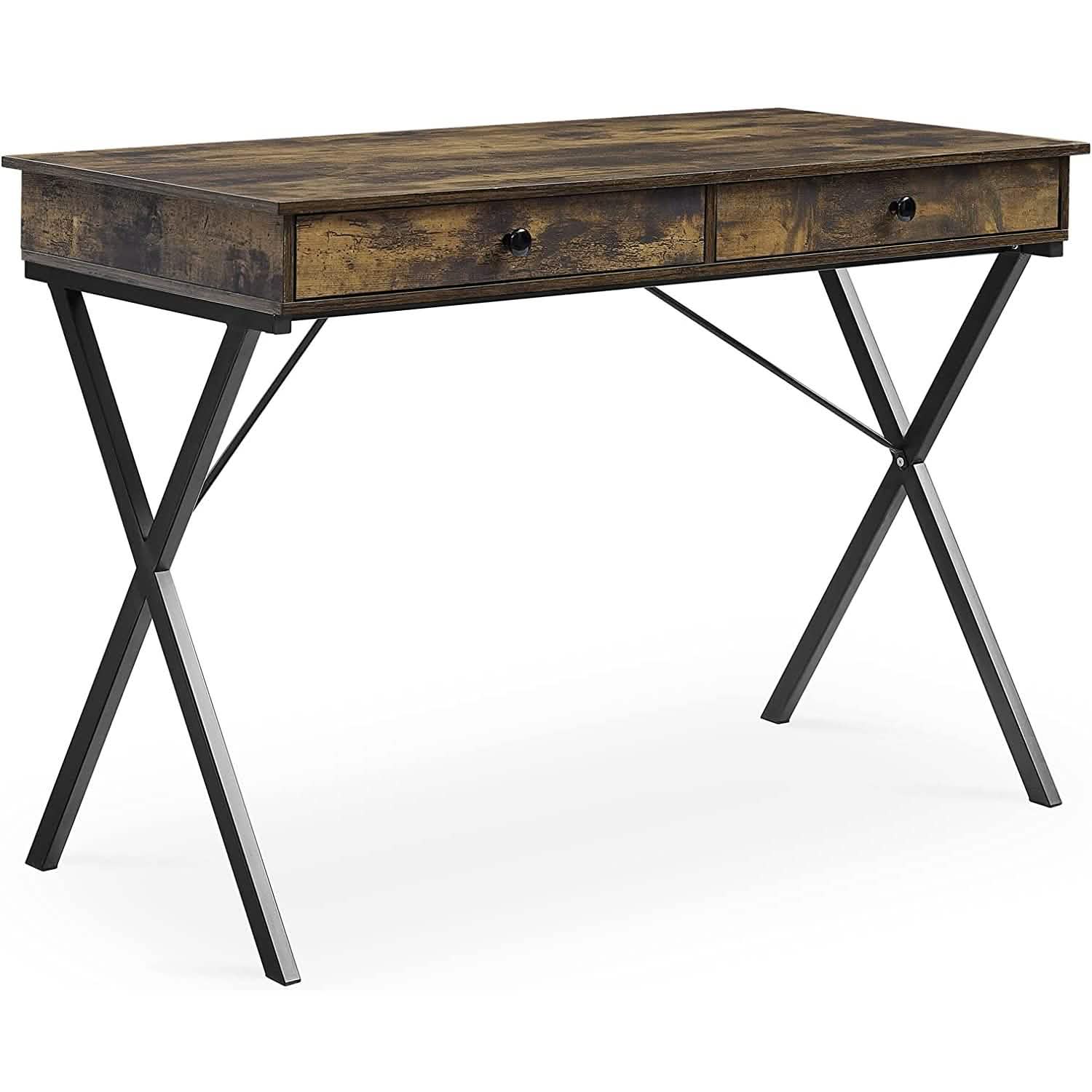 Home Office Computer Laptop Writing Desk Furniture & Decor Brown - DailySale