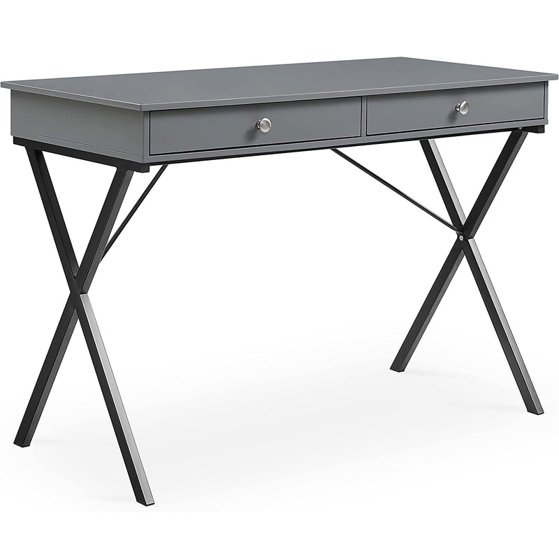 Home Office Computer Laptop Writing Desk Furniture & Decor Gray - DailySale