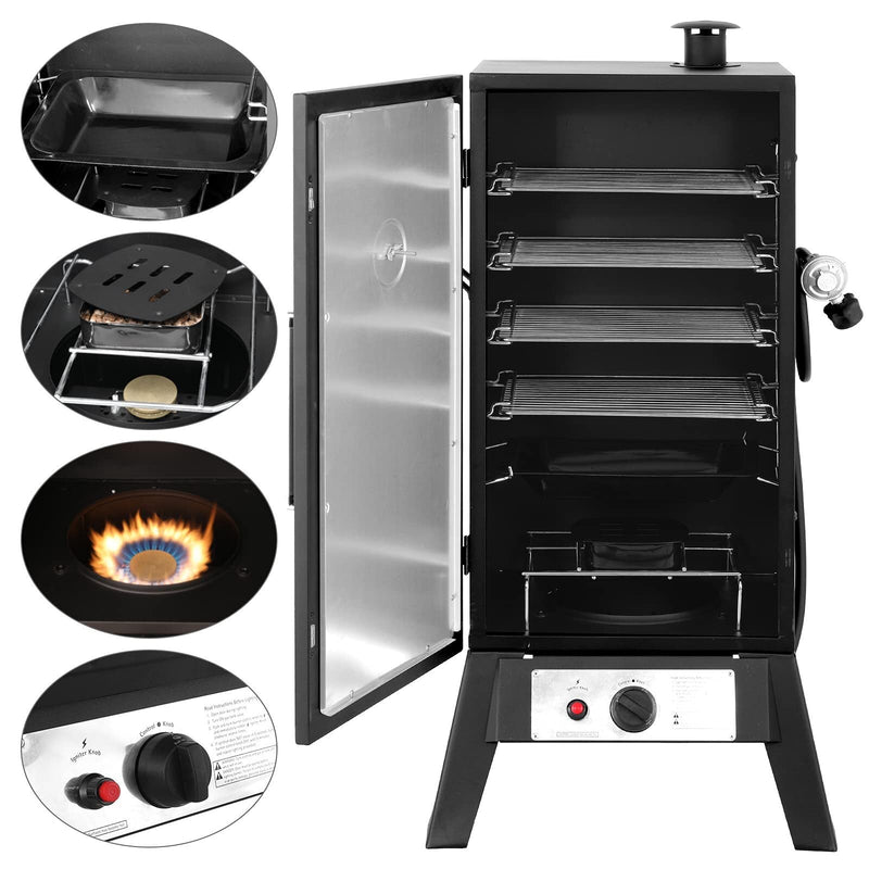 Homfa Vertical Electric Smoker and Grill Kitchen Appliances - DailySale