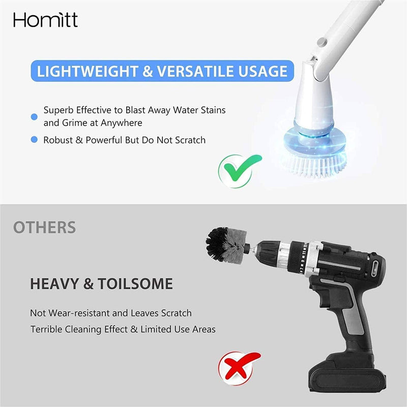 Homitt Electric Spin Scrubber Brush Household Appliances - DailySale