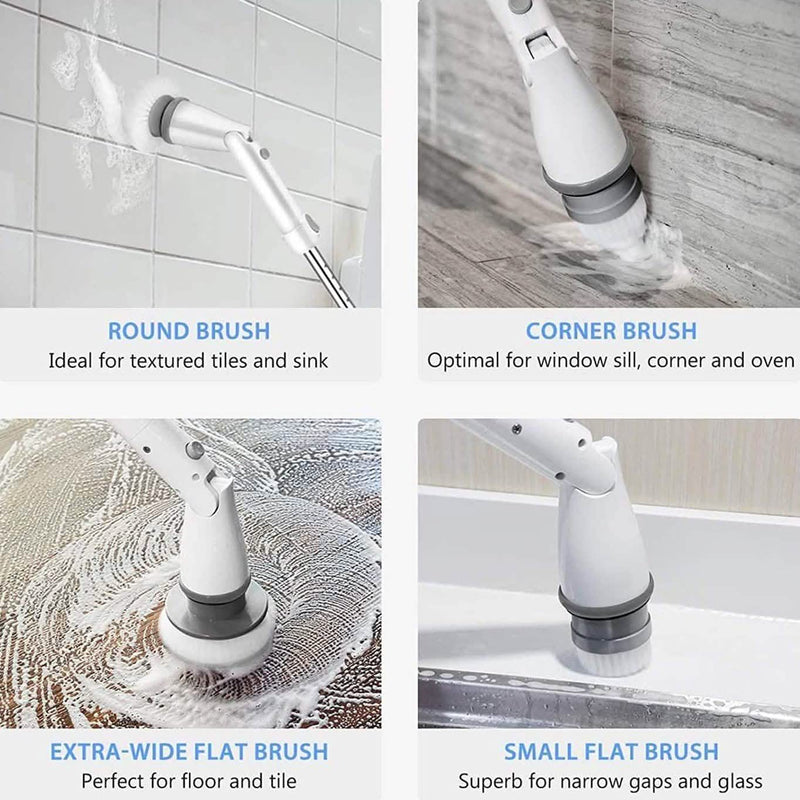 Homitt Electric Spin Scrubber Brush Household Appliances - DailySale