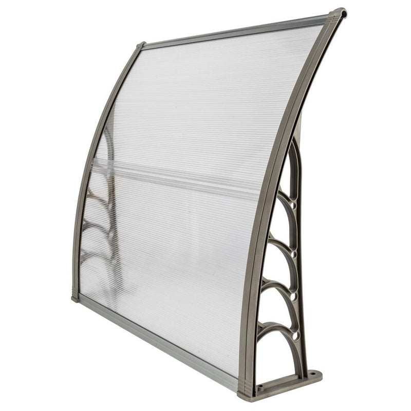 Hommoo 40"x 40" Polycarbonate Window Door Awning Garden & Patio - DailySale