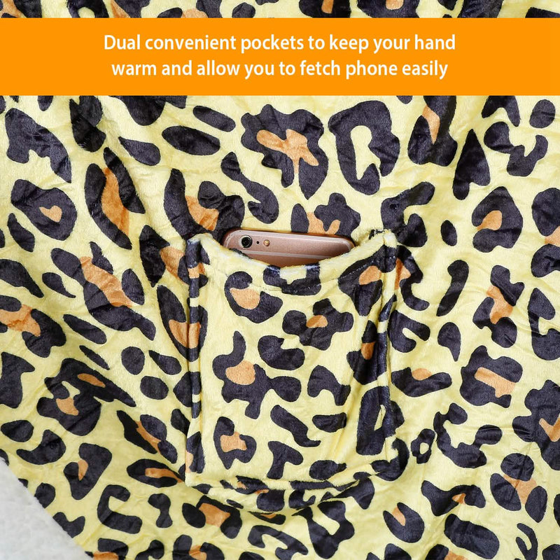 Hoodie Blanket Snuggle Robe Women's Shoes & Accessories - DailySale