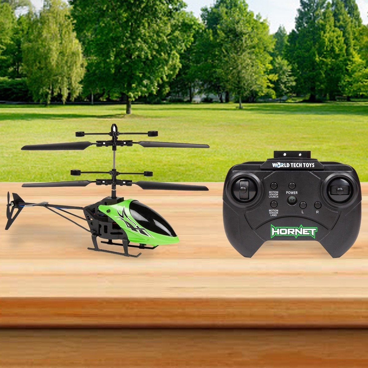 Hornet Glow in the Dark 2CH IR Helicopter Toys & Games - DailySale