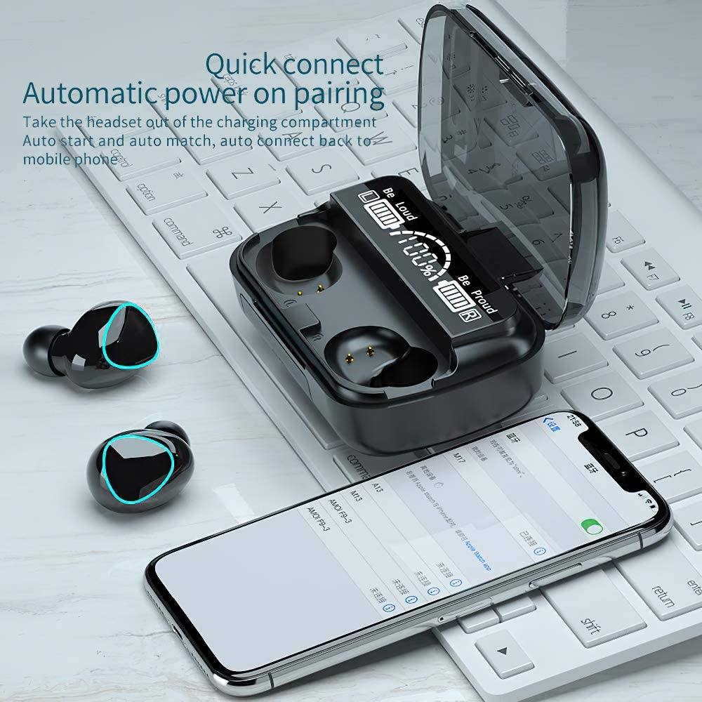 Hornorm Bluetooth 5.1 Earphones Auto Pairing Bluetooth Headphones Headphones & Audio - DailySale