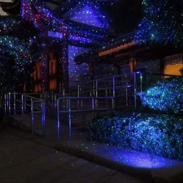 Hot Outdoor Indoor Waterproof Green & Red Laser Projector Light String & Fairy Lights - DailySale