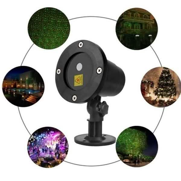 Hot Outdoor Indoor Waterproof Green & Red Laser Projector Light String & Fairy Lights - DailySale