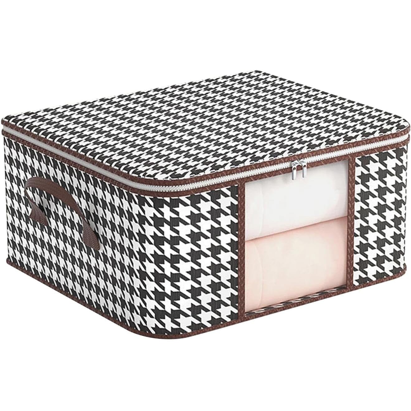 Houndstooth Large Storage Bag Closet & Storage - DailySale