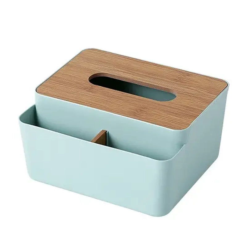 Household Simple Wood Grain Paper Box Everything Else Green - DailySale