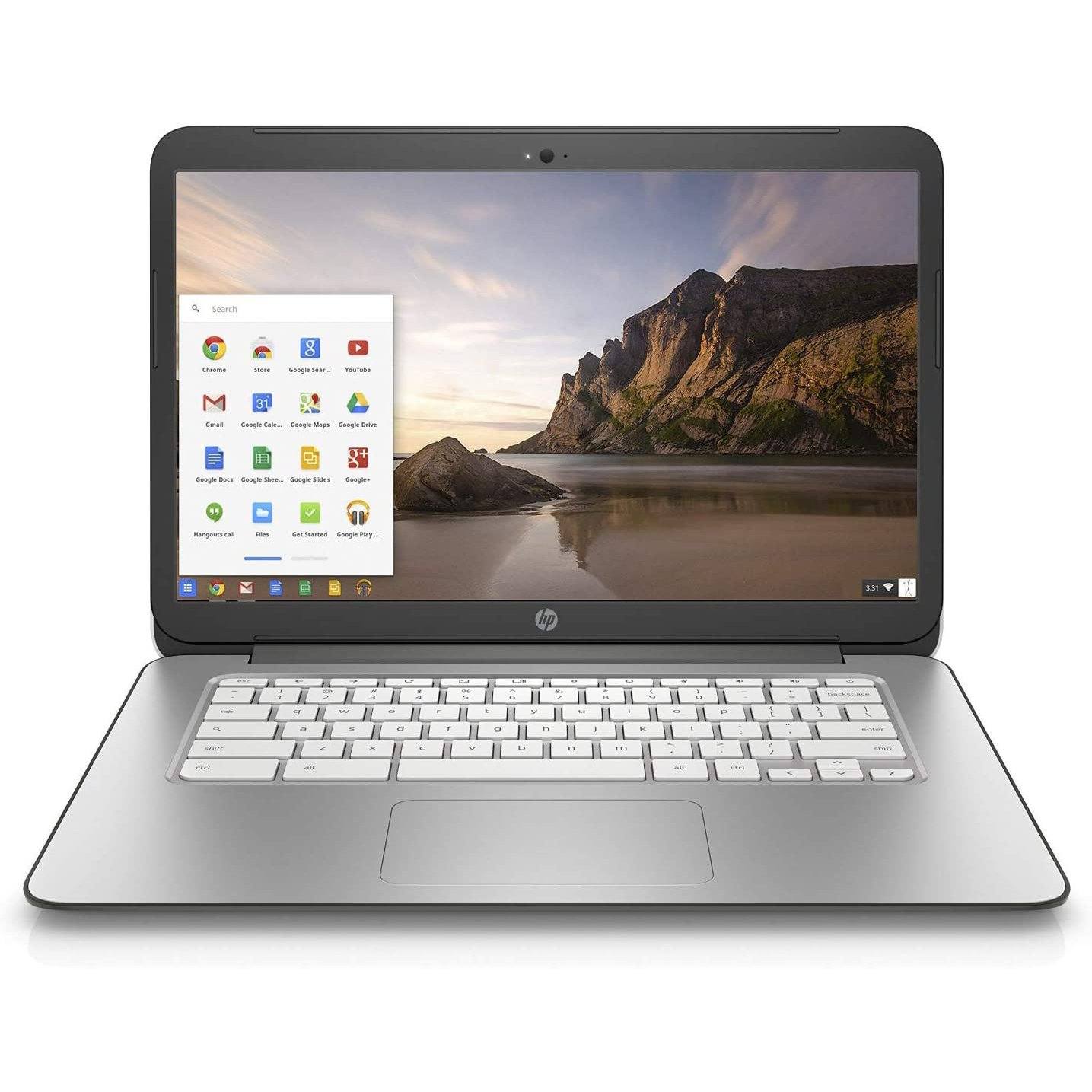 HP 14" Chromebook G3 4GB 16GB - Black Laptops - DailySale