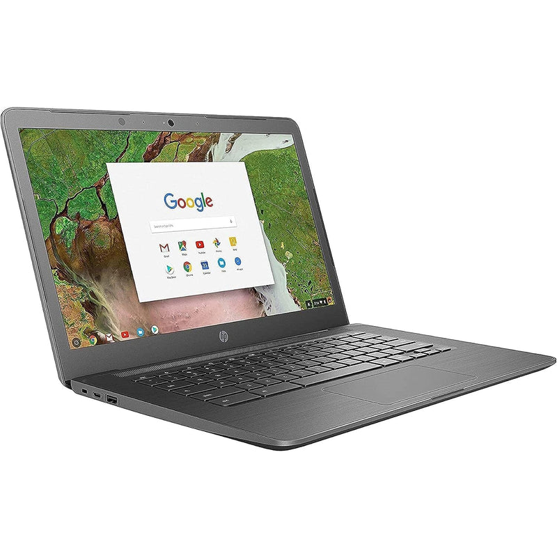 HP 14" Chromebook G5 4GB 16GB Black (Refurbished) Laptops - DailySale
