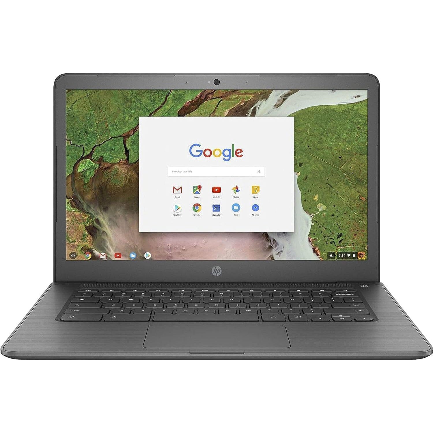 HP 14" Chromebook G5 4GB 16GB Black (Refurbished) Laptops - DailySale