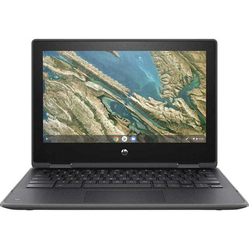 HP Chromebook X360 11.6" 32GB eMMC 4GB LPDDR4 2-in-1 Touchscreen Laptop Laptops - DailySale