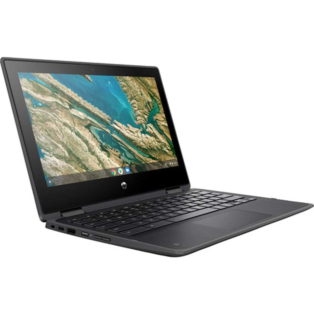 HP Chromebook X360 11.6" 32GB eMMC 4GB LPDDR4 2-in-1 Touchscreen Laptop Laptops - DailySale