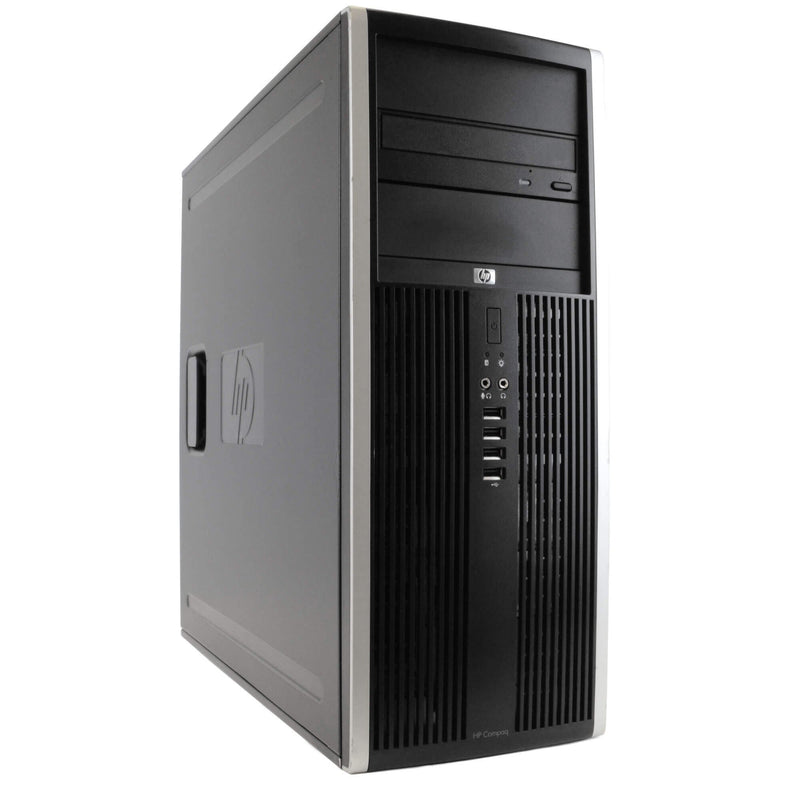 HP Compaq Elite 8100 Tower Computer PC with 22" Wide Screen Monitor Desktops - DailySale
