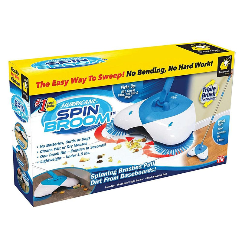 Hurricane Spin Broom Household Appliances - DailySale
