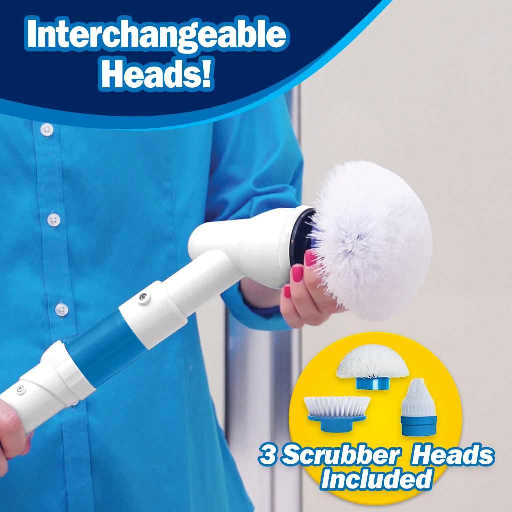 Hurricane Spin Scrubber Replacement Heads | Blue