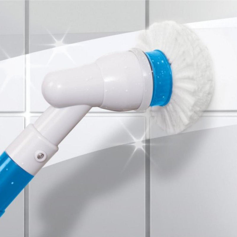 Electric Spin Scrubber, Electric Bathroom Cleaning Brush, FARI Upgraded  Version with 7 Replacement Brush Heads and Extension Handle