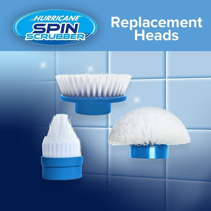 Hurricane Spin Scrubber Replacement Heads Home Essentials - DailySale