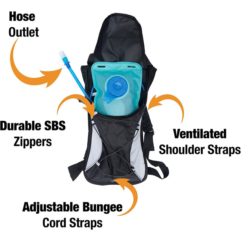 Hydration Backpack - Insulated Water Bladder Sports & Outdoors - DailySale
