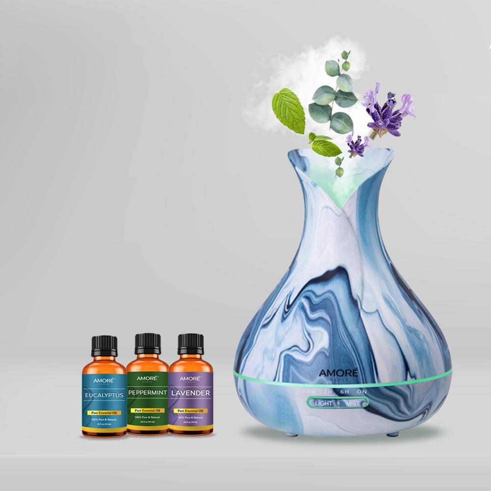 Hydro Dipped Ultrasonic Aromatherapy Diffuser Wellness - DailySale