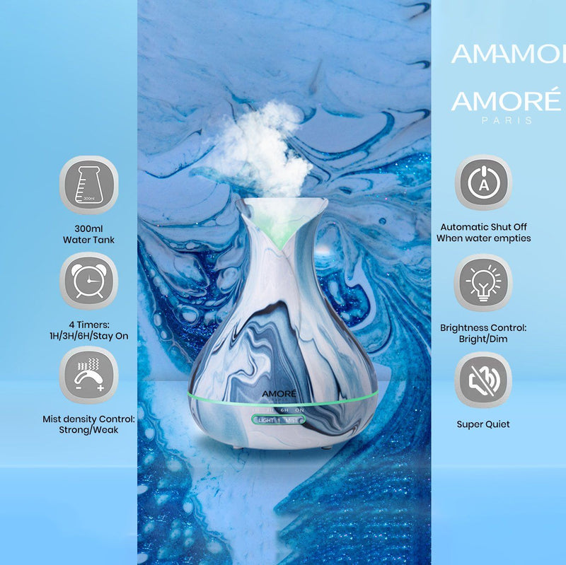 Hydro Dipped Ultrasonic Aromatherapy Diffuser Wellness - DailySale