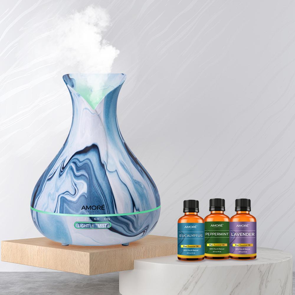 Hydro Dipped Ultrasonic Aromatherapy Diffuser Wellness - DailySale