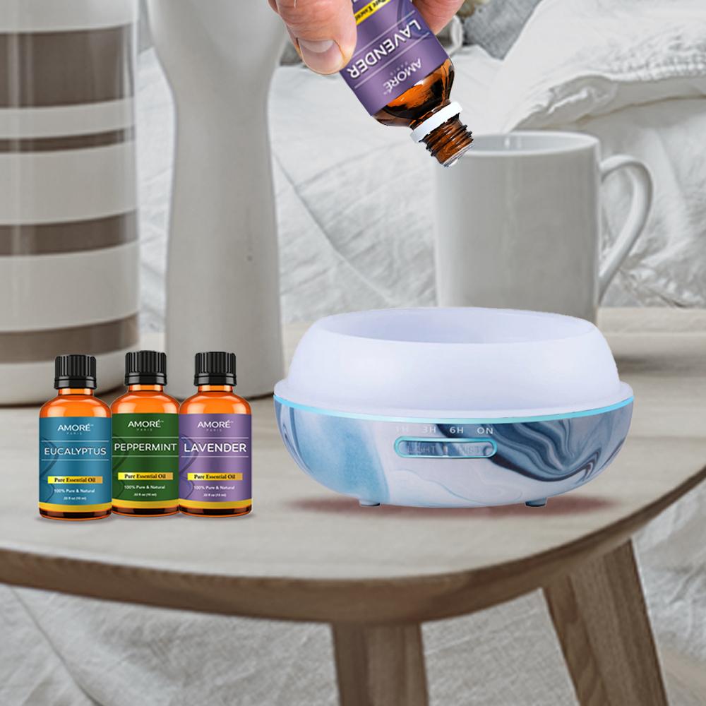 Hydro Dipped Ultrasonic Aromatherapy Diffuser Wellness - DailySale