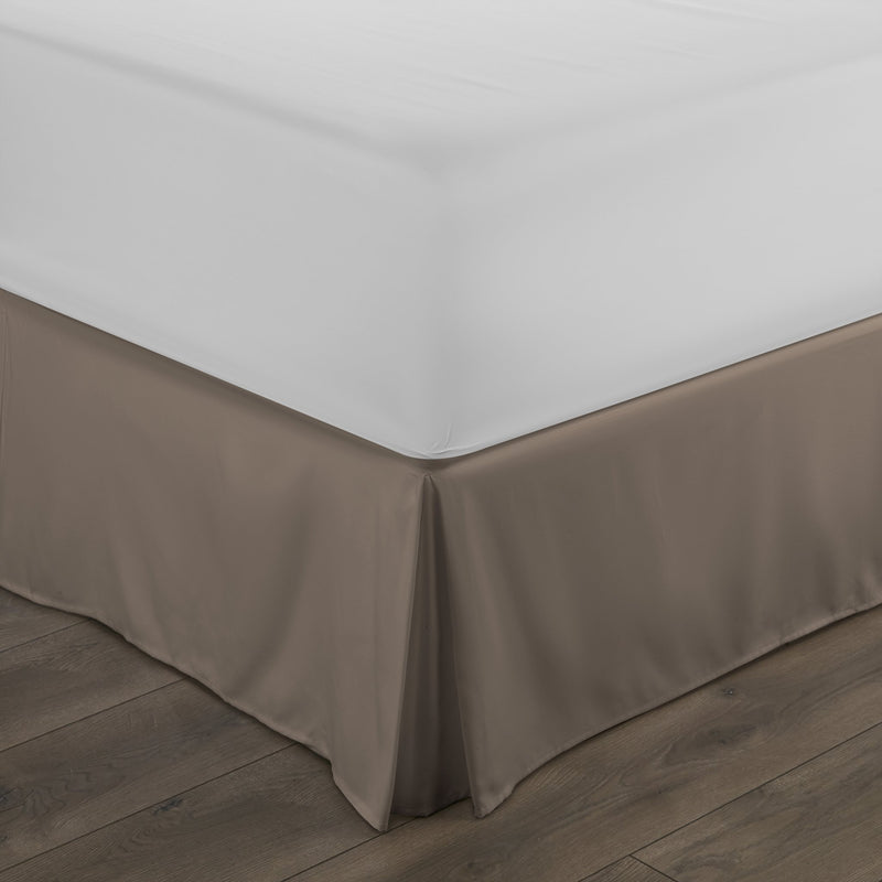 Hypoallergenic Pleated Premium Solid Bed Skirt