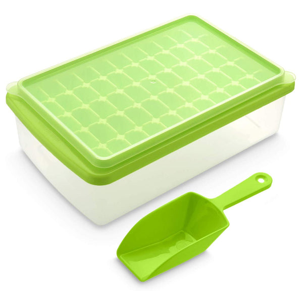 Ice Cube Tray with Lid and Bin Kitchen Tools & Gadgets Green - DailySale