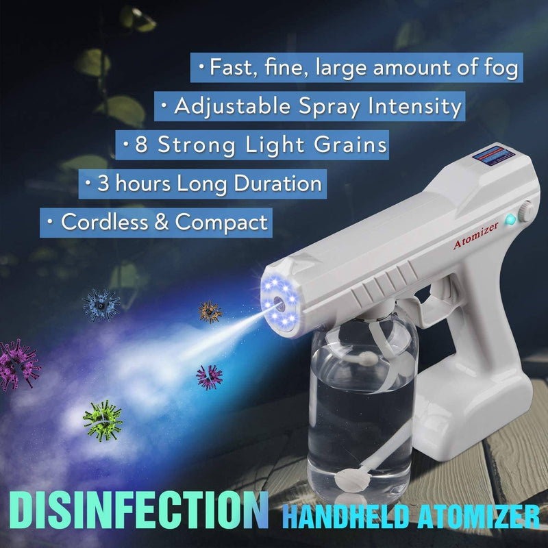 IFLOVE Disinfectant Electrostatic Sprayer Handheld Nano Atomizer Face Masks & PPE - DailySale