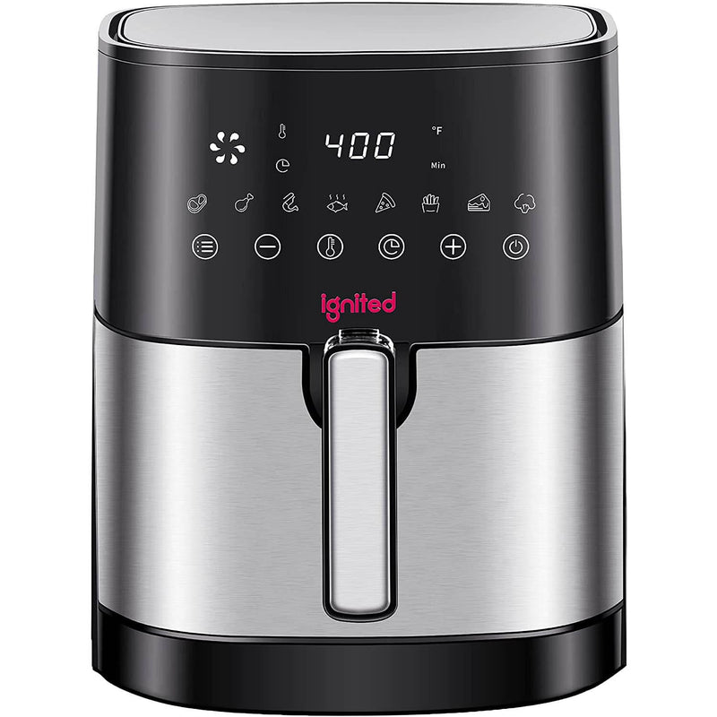 ignited Air Fryer, 5.5/7.5 Quart Large Capacity Digital Oilless Cooker Kitchen & Dining - DailySale