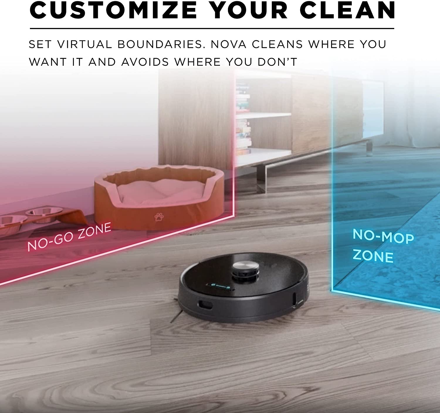 iHome AutoVac Nova Self Empty Robot Vacuum Household Appliances - DailySale